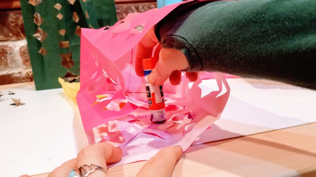 11 glue tissue paper in Noe's Garden Blog